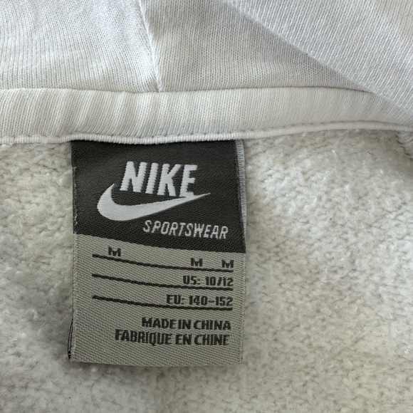 Nike Jacket sportswear with hood Off-white Girl - Picture 3 of 3